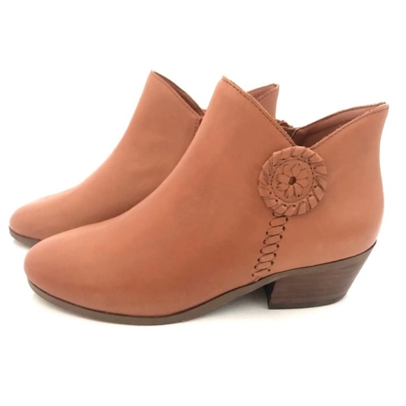 Jack Rogers | Womens Peyton Bootie Ankle Shoes Cowboy Boots - Picture 2 of 9